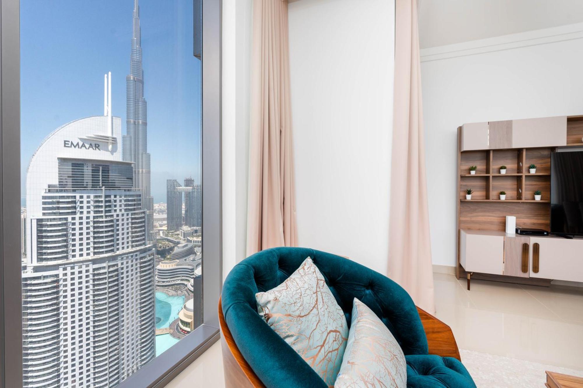 Lux Apt-Burj View Opp. Dxb Mall Dubai Exterior photo