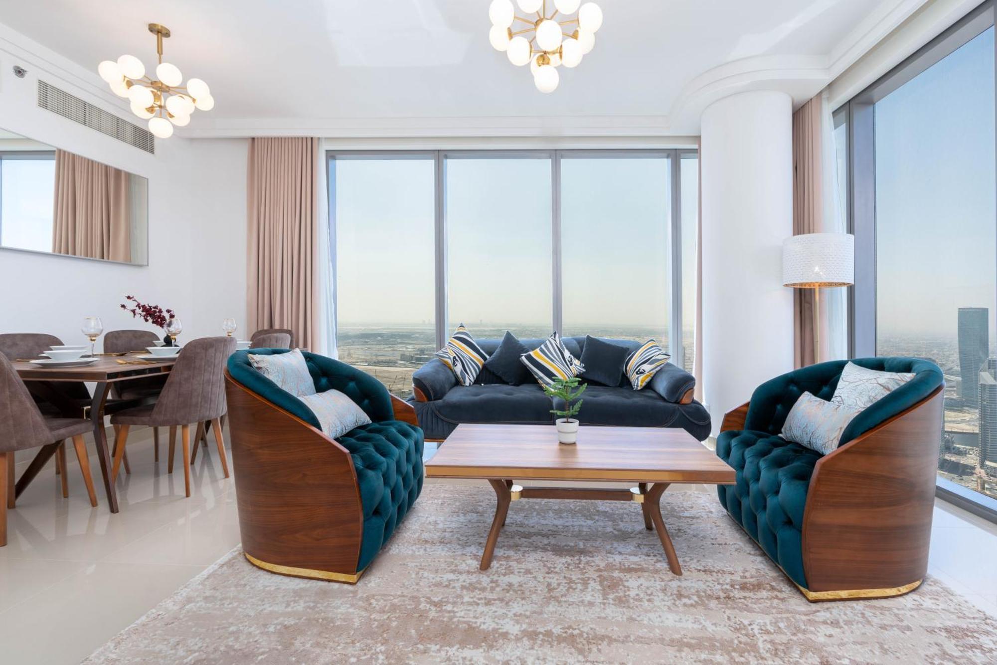 Lux Apt-Burj View Opp. Dxb Mall Dubai Exterior photo